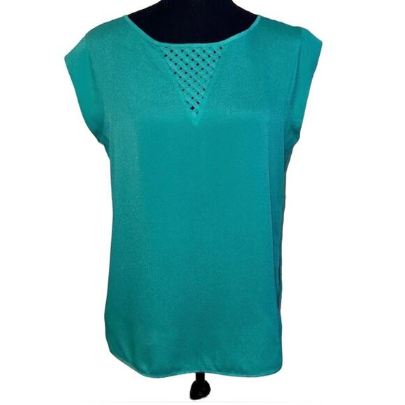 NWT! The Limited Green Blouse - Size Medium - Picture 1 of 6